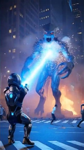 Puppy Saves New York From Alien Attack #alien #newyork #puppy