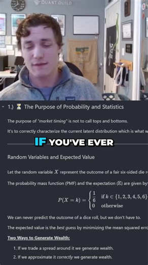 🚀 Master Quantitative Skills with Quant Guild: https://quantguild.com Join the Quant Guild Discord server here: https://discord.com/invite/MJ4FU2c6c3 @QuantGuild Video Title: Non-Stationarity and Why Market Timing Fails #shorts #short #finance #statistics #maths #trading #investing #stocks #finance #fyp #finance #foryoupage