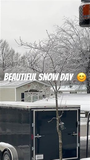 What a beautiful snow day ❄️ #snow