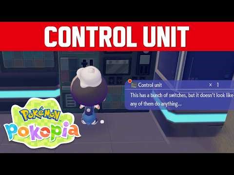 Pokemon Pokopia - How to get a Control Unit