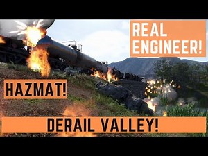 Hauling Hazmat Cargo! [PRO ENGINEER PLAYS DERAIL VALLEY]