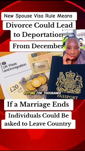 Breaking: The UK says starting December 10th 2025, any divorce could lead to deportation. If your marriage ends, your right to live in the UK also ends #uklaw #immigrants #marriage #divorce #xyvonofficials | Zyvon Official