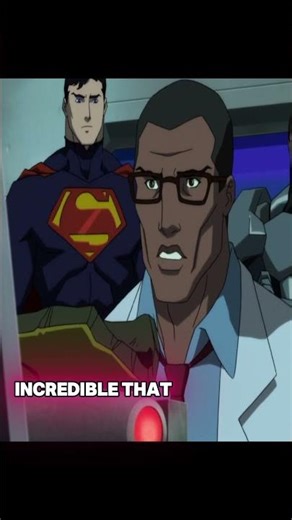 Superman met his big fan #justiceleague #dccomics #batman #superman