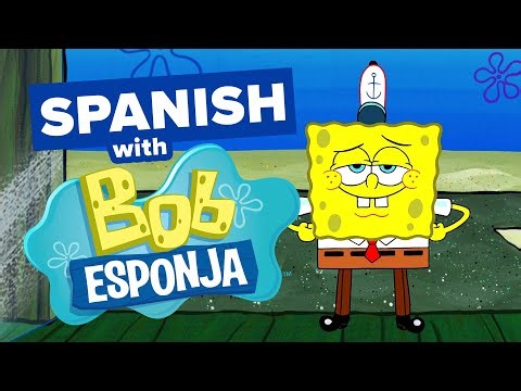 Learn Spanish with TV Shows: SpongeBob Gets New Pants!