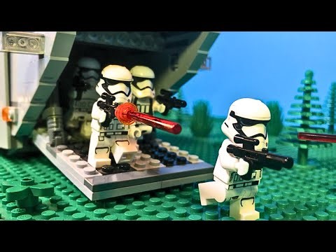 Lego Star Wars Battle of D'Qar Stop Motion