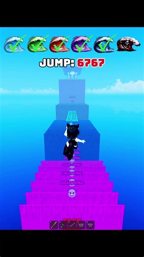 Jumping Over Tsunami Waves in Roblox Challenge