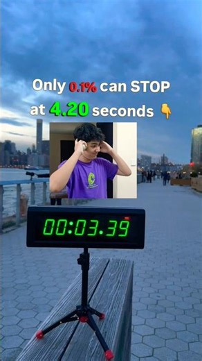 ⏱️ Can You Stop This Timer Exactly at 4:20? Challenge!