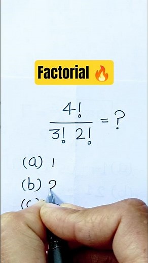 Solve Factorial 🔥