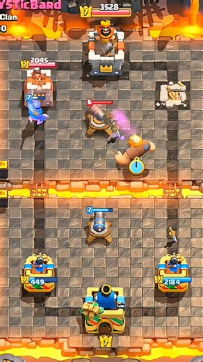 . #clashroyale intense battles
