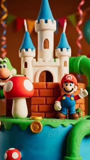 Epic Super Mario Birthday Cake 2025 – Level Up Your Celebration!