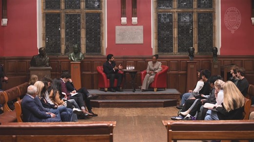 百老汇巨星奥德拉·麦克唐纳（Audra McDonald）做客牛津大学辩论社