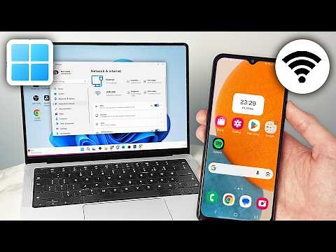 How To Share Internet From PC To Mobile In Windows 11 - Step By Step[