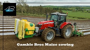 Gamble Bros agricultural contractors planting maize with the Massey Ferguson 7719s with one on the Samco Agricultural Manufacturing 4 row planter and the other Massey Ferguson 7719s with the big wheels on working down in front with the Lemken Zircon 10 power harrow Chris running the new 4 row Samco planter this season with the new plastic which seems to have given maize a massive boost in growth #arimagery #farming #agriculture #masseyferguson #samco HD Link - https://youtu.be/uDFlARZxfIY Don't