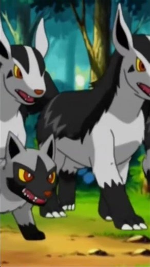 mightyena & poochyena 🐾#ai #pokemon #aigenerated #anime #realistic #cute #animeart