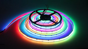 Watch ALITOVE Addressable RGB IC WS2811 COB Led Strip Lights12V on Amazon Live