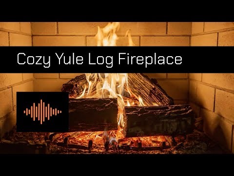 🔥 Cozy Yule Log Fireplace — 4 Hours of Warm, Crackling Fire Ambience (No Music)