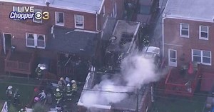 Firefighters battle 2-alarm house fire in Delaware County