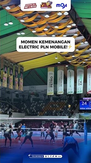 Electric PLN Mobile berhasil menang 3 set langsung atas Popsivo Polwan🔥
