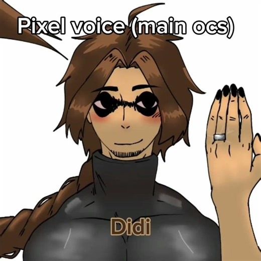 Pixel voices of my oc's! (main oc's) #memes #capcut #shorts #pixelvoice #oc