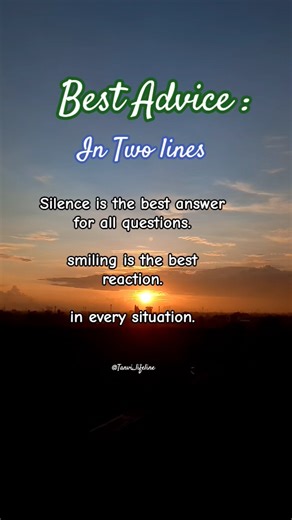 Best Advice | Silence is the best Answer #lifelessons #quotes #motivation