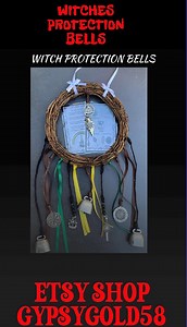 Witch Protection Bells - Etsy UK