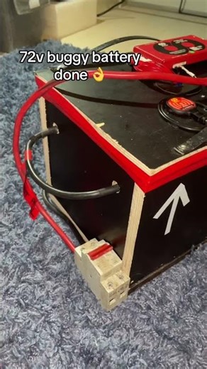 72v lfp battery homemade 👌 for the buggy replacing the lead acids