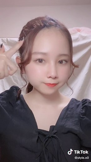 リクエストいただいてたやつ！💞#ヘアアレンジ #美容 #前髪アレンジ #高校生 #美容学生 #fyp