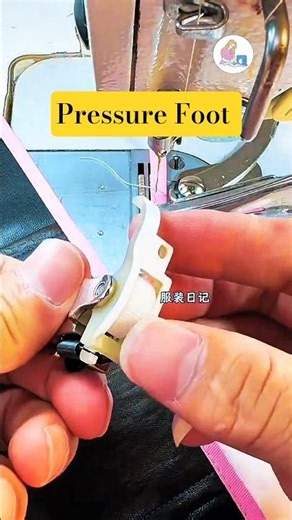 Professional edging roller presser foot #shorts #sewing #trending #viral