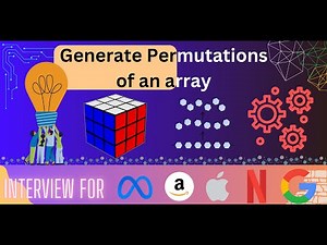 Generate Permutations of an array