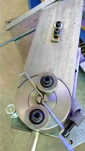 How to Bend Metal Rods Effortlessly - Good tools and machinery make work easy