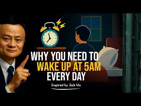 Why You Need to Wake Up at 5 AM Every Day | Inspired by Jack Ma