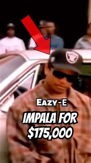 Eazy-E Turned This $5K Chevy Into a $175K Icon💰 #shorts #eazye #lowrider #westcoast #nwa