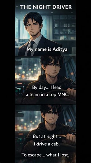 The Night Driver -Episode -0 Intro #anime #story #shorts #ytshorts #mystery #alone #life #pain #fyp