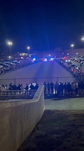 417K views · 454 reactions | Hearing UT tried to sneak into arena past crowds for a late shoot around. Students found out. This is the bus pulling out of USA. It’s going to be wild tomorrow in the USA if this is just the bus leaving… | Red Raider Outfitter | Facebook