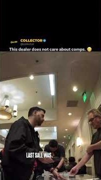 What’s your reaction if you encounter a dealer like this at a show? 🤔