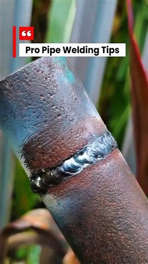 Pipe Welding Technique for Strong & Clean Welds 🔥