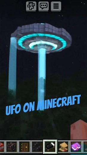 UFO on Minecraft