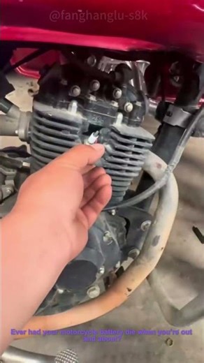 How to Jump Start a Motorcycle with a Simple Wire Trick!