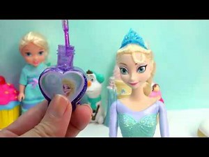 Disney Frozen Queen Elsa Sparkle Make-Up Set Nail Polish Body Glitter Dress Up Playset Cookieswirlc