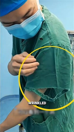 Why Surgical Gowns Look So Worn Out 🏥 #MedicalFacts #DidYouKnow