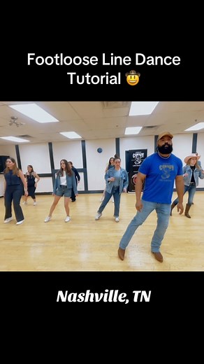 Justin Lee on Instagram: "Quick tutorial for Footloose line dance 🤠 #instructor #linedance #footloose"