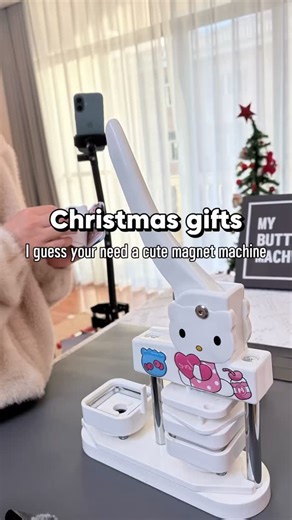 Factory | Magnet Machine Kits Business on Instagram: "🔥Kate Cat Badge machine are on sale. - This machine has two styles: round and square. There are two kinds of materials: white and black. - Don't let your photos be hidden in your mobile phone.Printing it as a refrigerator is a good choice. #gifts #Christmas #machine #fridgemagnets #badge #magnet #magnets #mybuttonmachine #business #smallbusiness #christmasgifts"