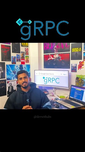 Ajay (Code | Fitness l Lifestyle) on Instagram: "gRPC is a rocket 🚀 , compare to REST ⚙️ . gRPC = super fast APIs using Protocol Buffers + HTTP/2. Perfect for microservices & real-time systems. 🚀 . . #TechExplained #LearnCoding #Computerscience #EngineeringStudents #ProgrammingForBeginners #BackendDevelopment #SoftwareEngineering #TechReels #CodingSimplified #learncodingfree #webdevelopment #btech #bca #mernstack #codingtips #computerscience #codinglife #backend #backenddeveloper #grpc #micros