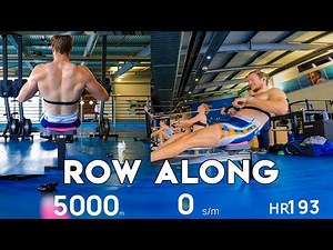 Full 5000m Row Along Workout