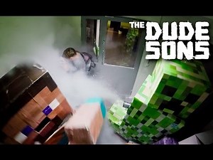 Minecraft Exploding Creeper Scare Prank! - Minecraft Pranks Part 6