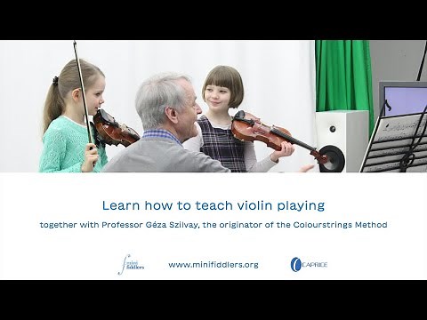 How to teach violin for kids with Colourstrings - Book A