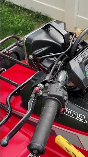 1985 Honda Trx250X with snow plow