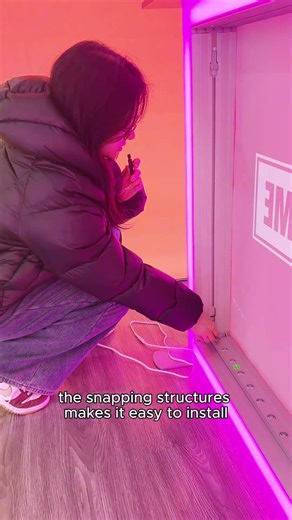 Lintel Chromix RGB Edge Frame Counter #lintel #rgbledframe #counter