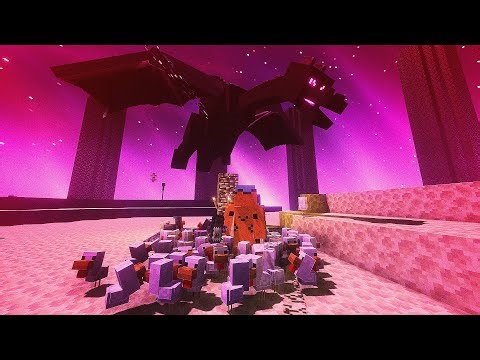 The most outrageous ender dragon fight ever