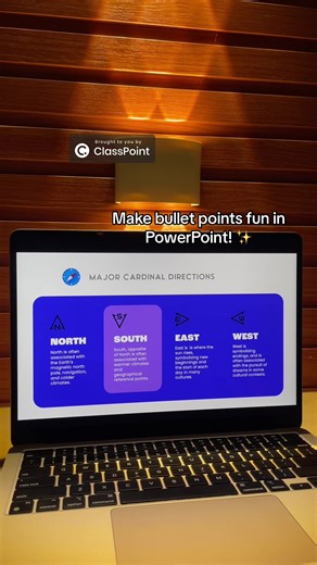 Bullet points? We don't know them. A fun & creative PowerPoint is who we only claim 🤷🏻‍♂️ #powerpoint #morph #animation #design #tutorial #idea #edutok #studytok #longervideos #foryou